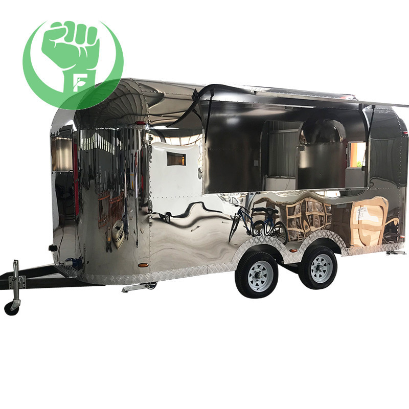 Mobile food truck coffee shop camper van in Europe