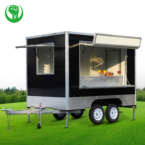 Street snack vending equipment coffee food trailer,hot dog carts,mobile food trucks for sale