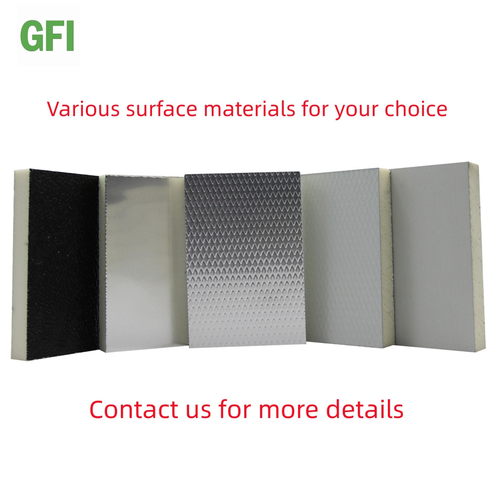 Factory Directly Sell PIR Polyisocyanurate Foam Insulation Sandwich Panel For HVAC Foam Duct Insulation