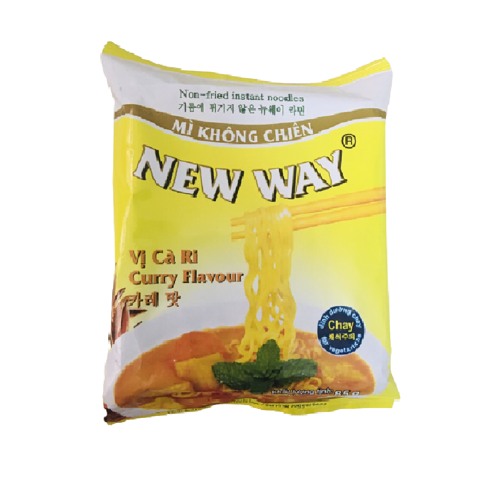 Best Sale CURRY FLAVOR Wholesales High-quality Non fried instant noodles Manufacturer Viet Nam  ISO 22000 -2018