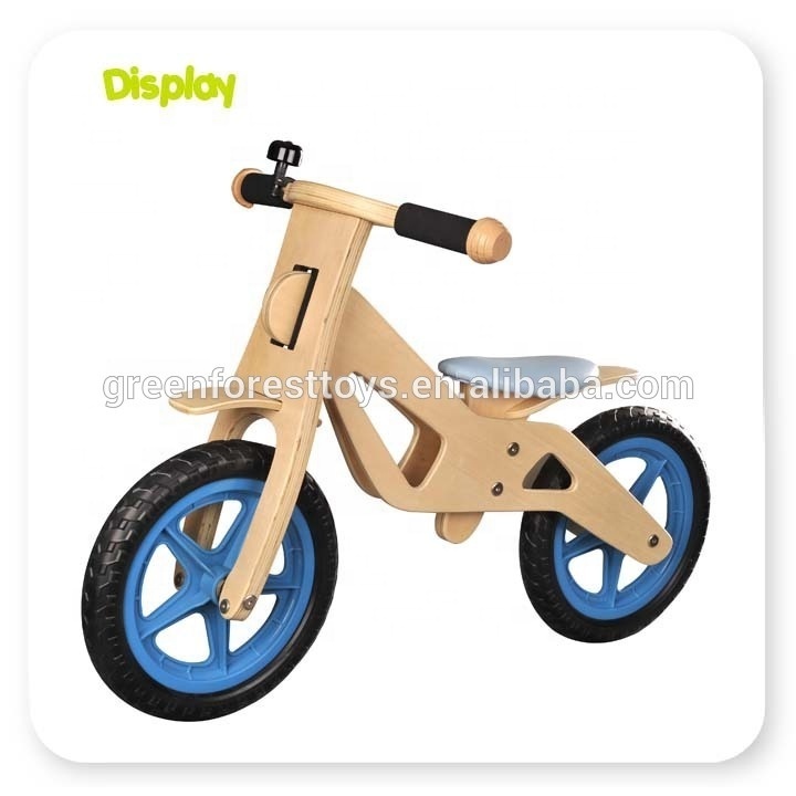 Blue Mountain Wooden Balance Bike Cheap priced Baby Balance BikeWholesale Kids Balance BIke