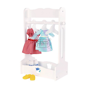 18 inch Doll Furniture Lily's Doll Clothes Rack With 3 Hanger (clothing not included)