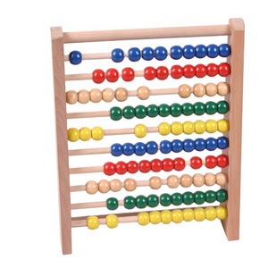 Rainbow Bead wooden alphabet tools abacus counting frame abacus