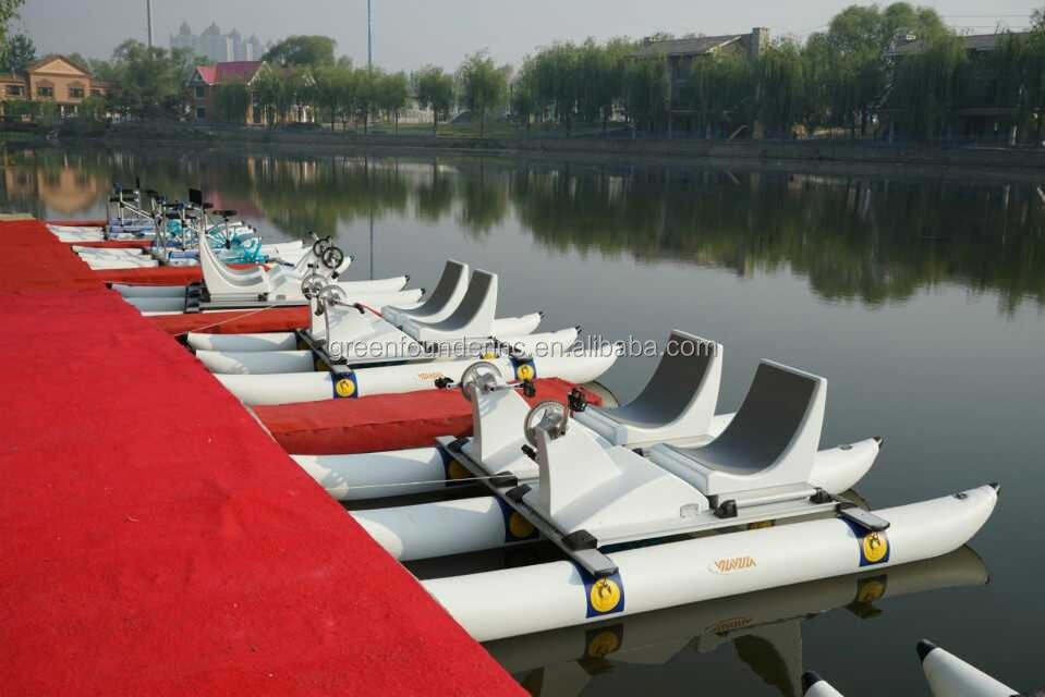 fiberglass water bikes pedal boats, pedalo, swan pedal boat price