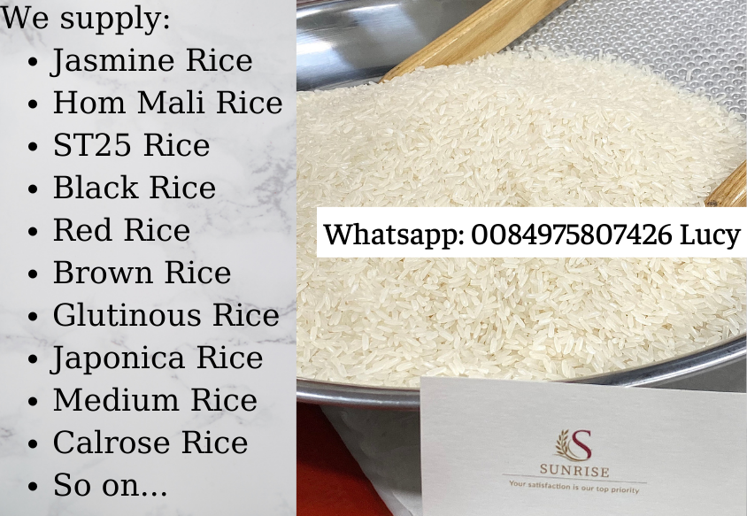 [Top Sales 2023] Royal Rice Jasmine Riz Riso Rice Packing 1kg 5kg 18kg 28kg 50kg- WA:84-975807426 Lucy