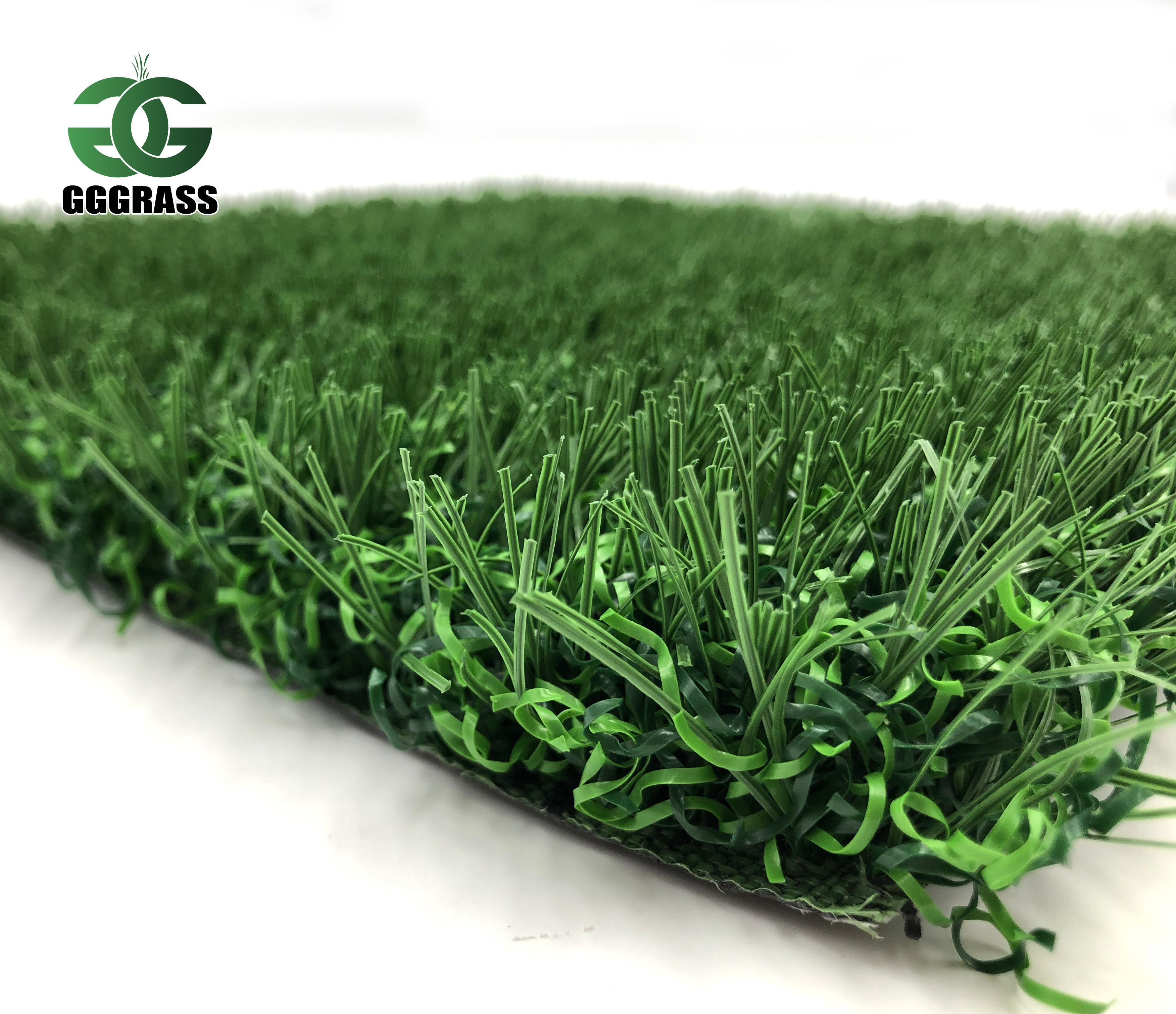 Non Infill Artificial Grass Sports Grass Artificial Soccer Turf Synthetic Bi-color Football Soccer Fields