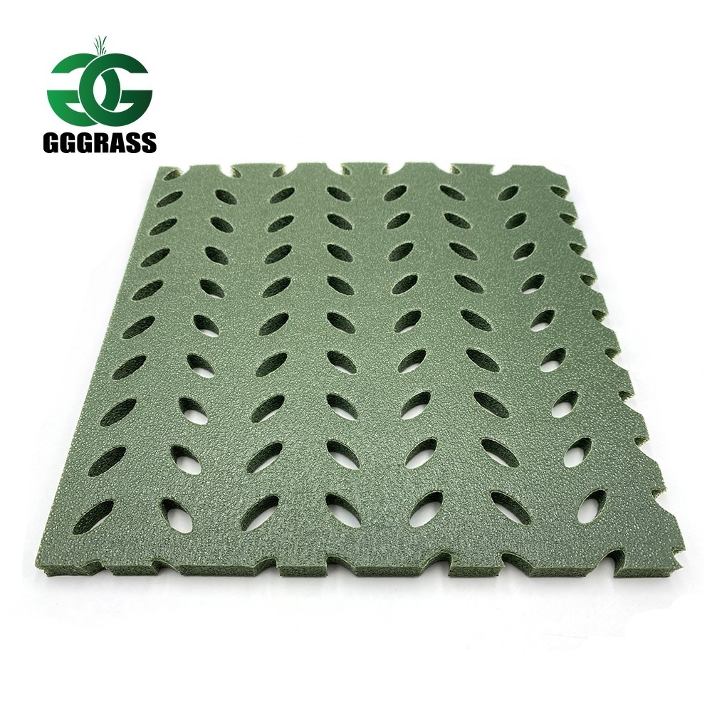 10mm XPE Material Synthetic Turf Underlay Durable Shock Pad For Artificial Grass