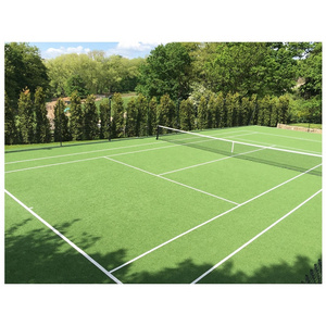 10mm Durable Artificial Grass For Cricket Pitch Synthetic Turf Tennis Court