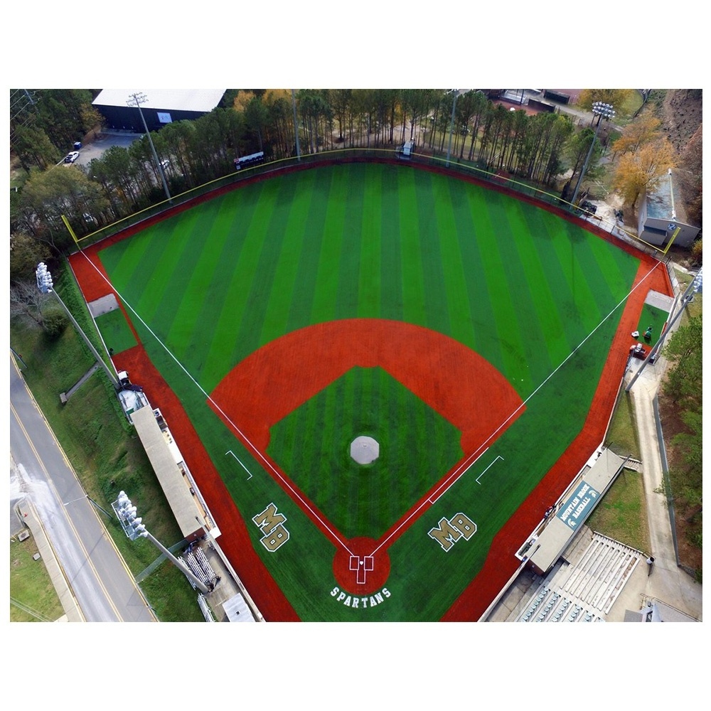 USA High Quality Artificial Baseball Turf Non Infill Artificial Grass Synthetic Grass For Soccer