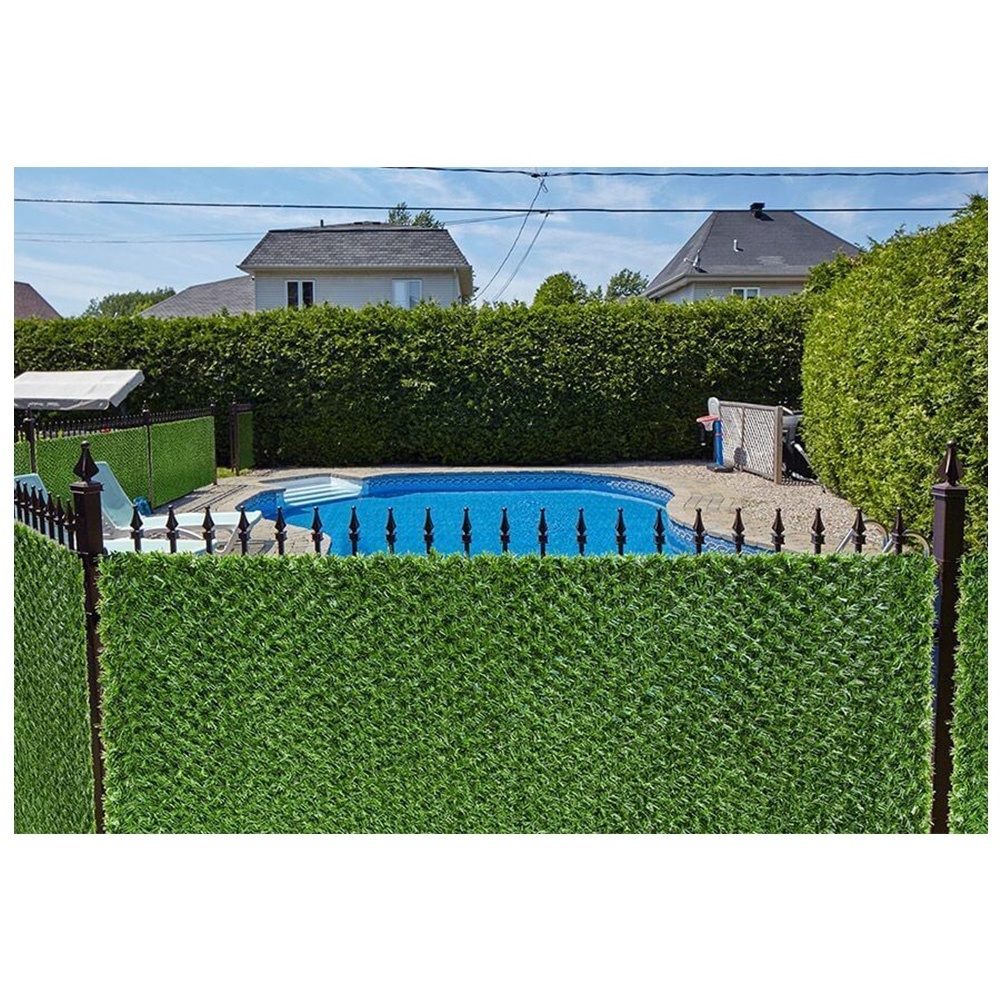 3D Fence Panel UV proof Fencing Trellis Gates Garden Fences Decoration Artificial Grass