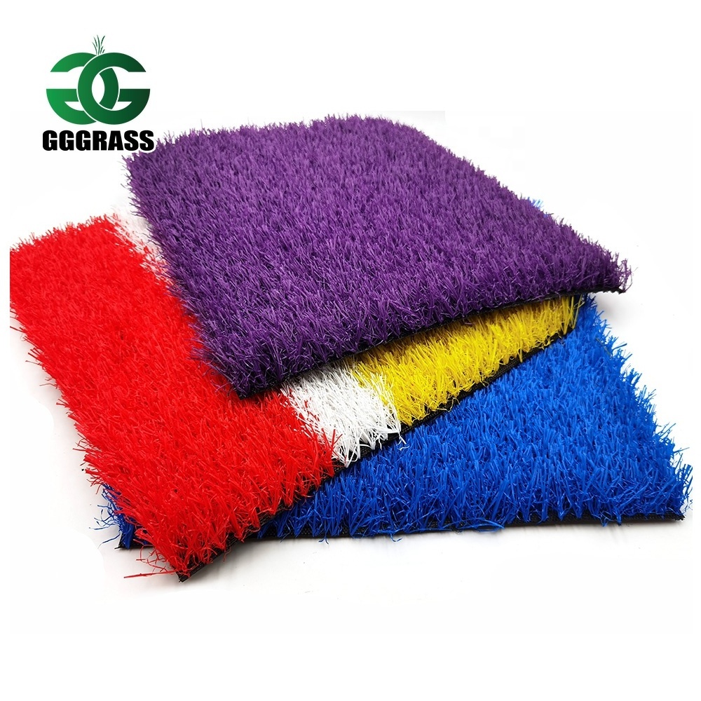 Colored Turkey Artificial Grass Carpet Artificial Outdoor