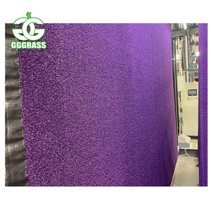 Jardin Vertical Purple Artificial Grass For Badminton Court Basketball Court Padel Grass Flooring