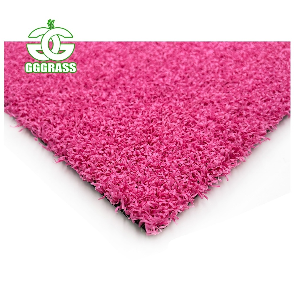 Panoramic Padel Tennis Court Factory Price Pink Artificial Grass For Paddle Court Synthetic Turf For Padel