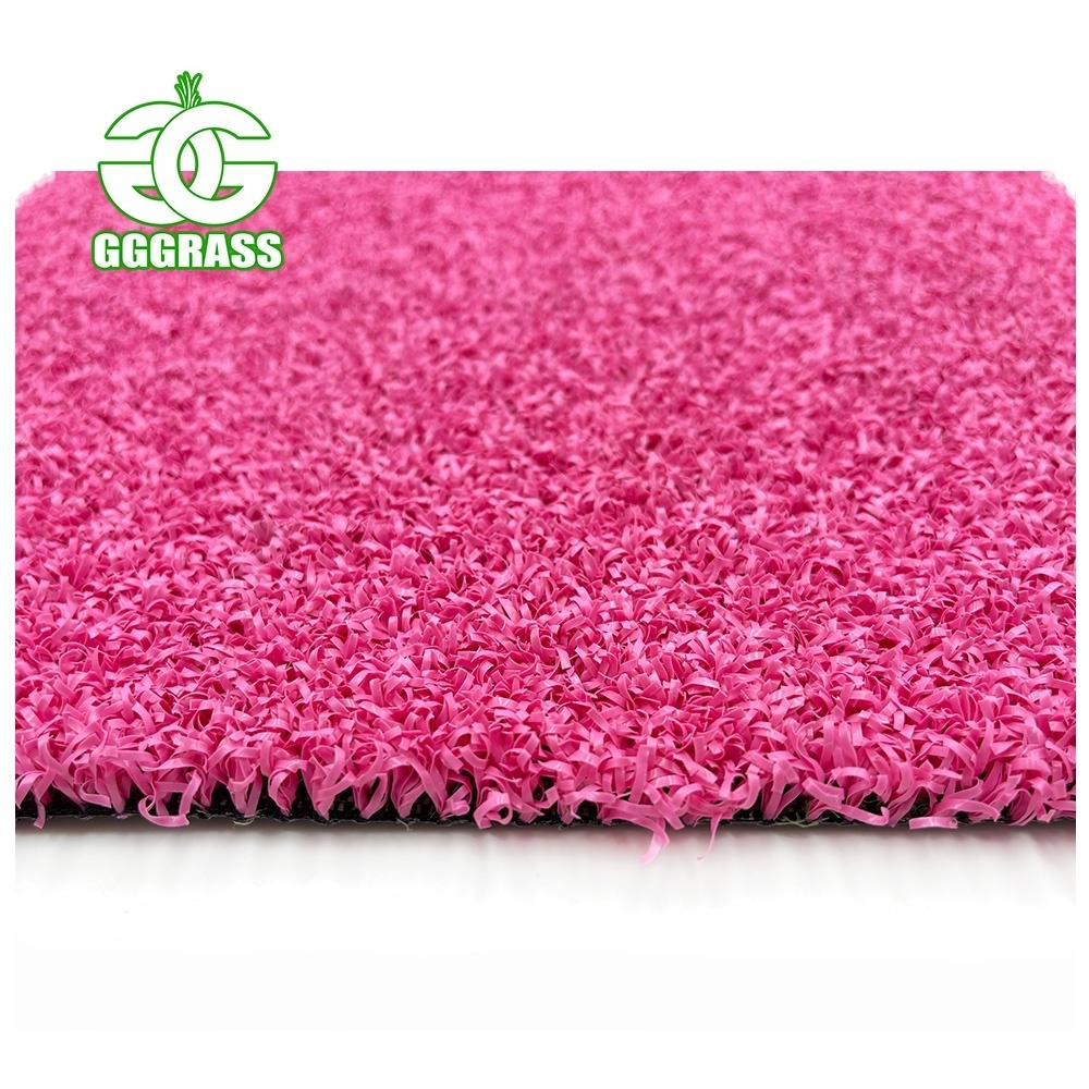 Panoramic Padel Tennis Court Factory Price Pink Artificial Grass For Paddle Court Synthetic Turf For Padel