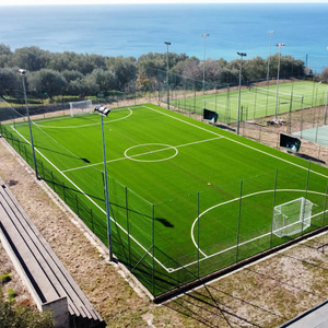 Synthetic Outdoor Futsal Artificial Grass For Sports Flooring 50mm Artificial Grass For Football Turf