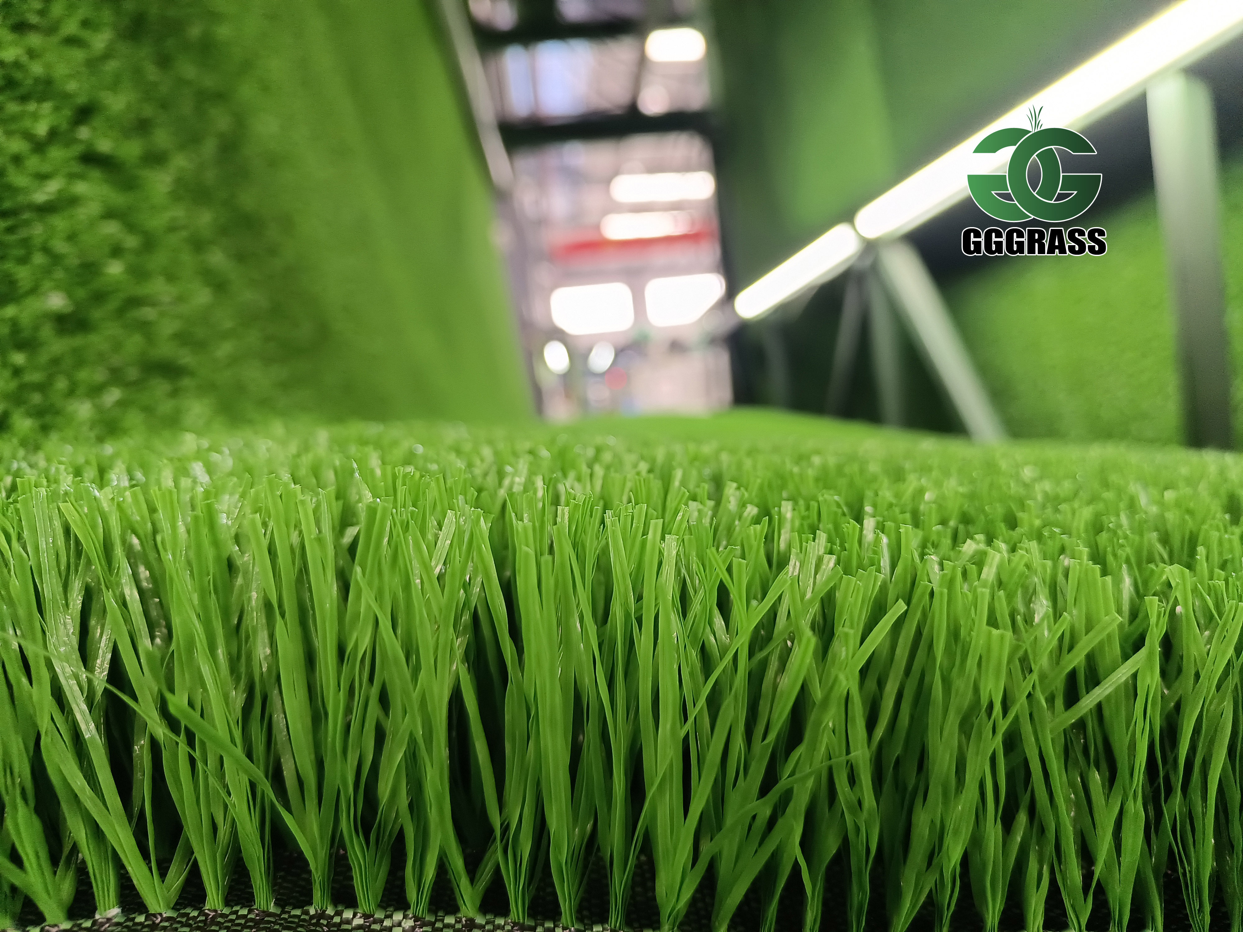 40mm 50mm 60mm Factory Directly FIFA standard w shape soccer artificial grass for football field sports flooring gym