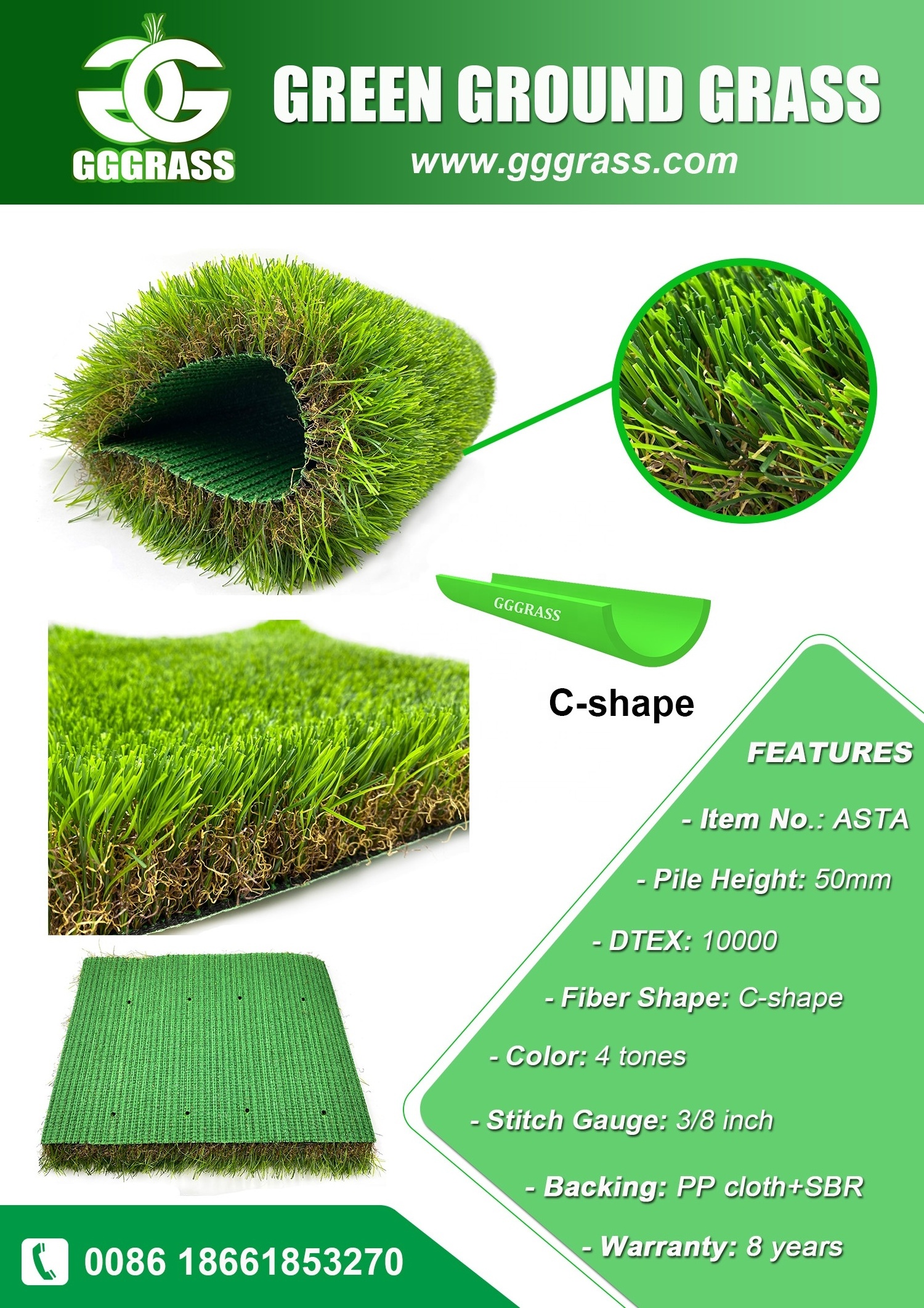 Popular Product in China Gym Artificial Grass Soccer