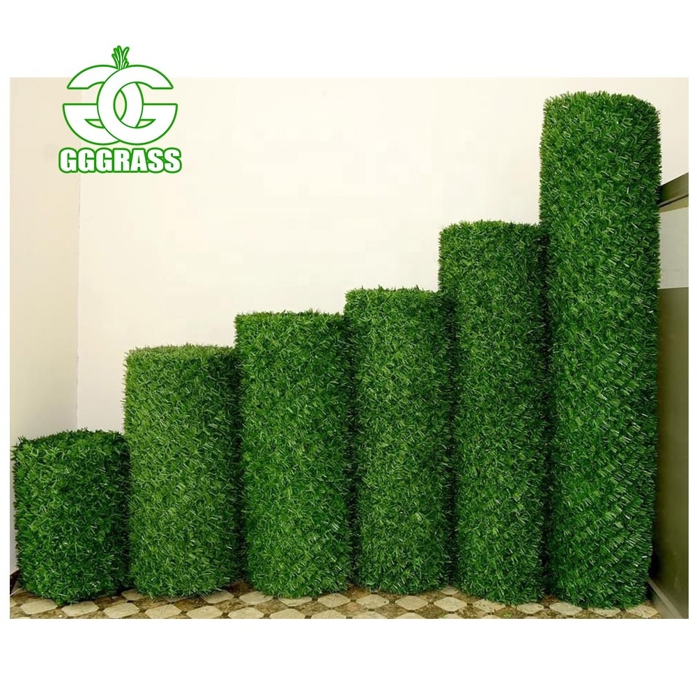 Outdoor Artificial Privacy Fence Grass Fence Panels For Residential And Commercial Usage