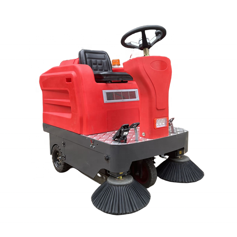 Factory Supply Industrial Electric Cleaning Machine Floor Mini Street Road Ride On Sweeper For Sale