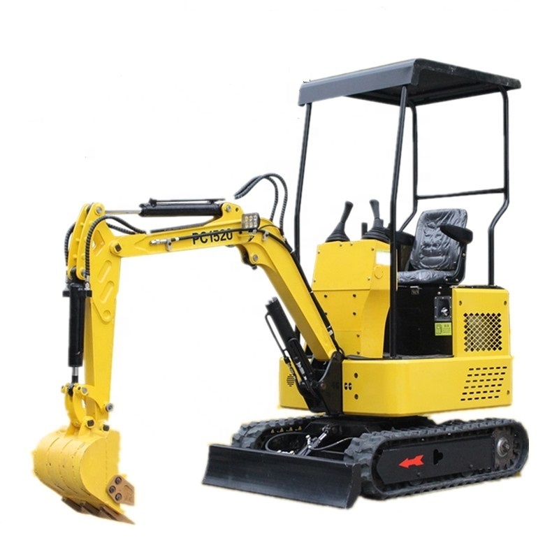 0.8 ton 1 ton mini excavator with accessores 1.5ton 2 ton crawler mini digging machine