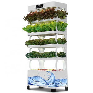 indoor home smart led light plant garden greenhouse NFT hydroponic grow tower kit aeroponic hydroponics growing system vertical