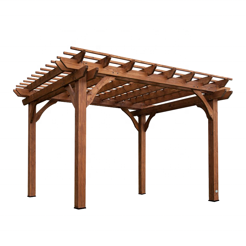 Outdoor Decoration Wooden gazebos wood Pergola Garden arches arbours pergolas