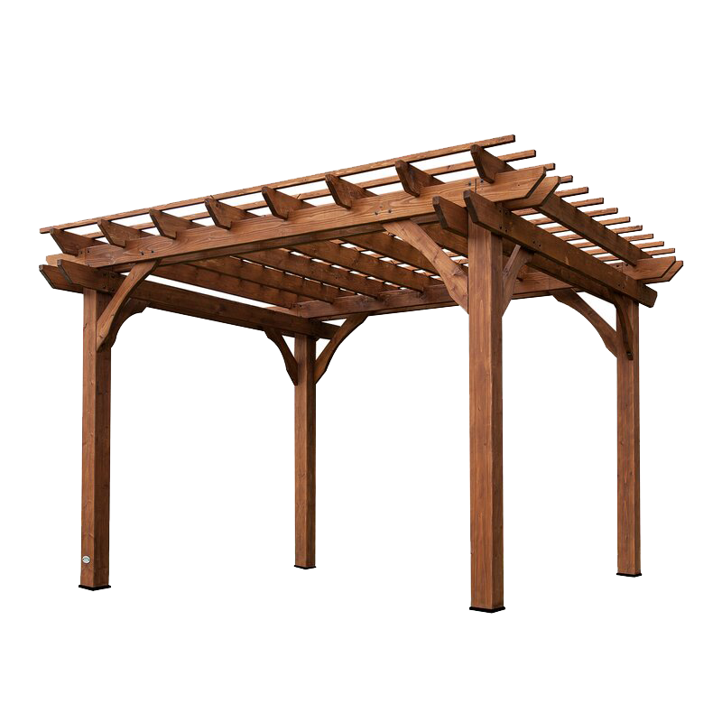 Outdoor Waterproof wood pergola bioclimatique for garden gazebo pergolas de jardin