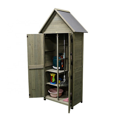 2021Outdoor wood sheds Wooden Garden Tool Storage Shed