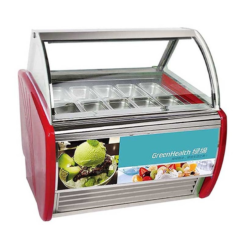 16 pan ice cream display cabinets italian ice cream machine gelato display freezer price