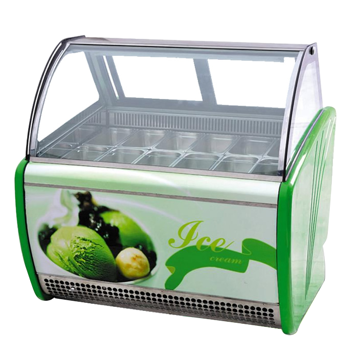 16 pan ice cream display cabinets italian ice cream machine gelato display freezer price