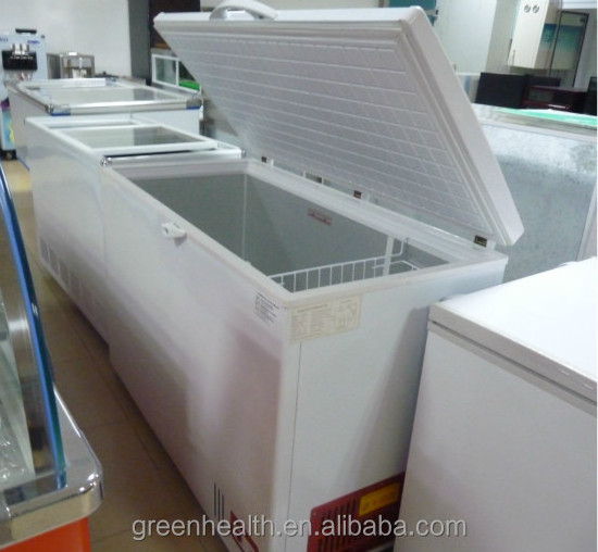 Green&Health Top Open Chest Freezer, Deep Freezer with Lock&Key Used Ice Cream Chest Freezer Mini Deep Freezer Price