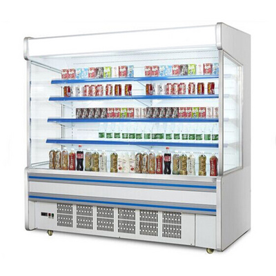 Vegetables Fruit Display Refrigerators Fruit Refrigerator for Supermarket/Grocery Store Commercial Open Chiller for Sale