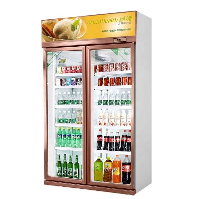 Best price display cooler from china manufacturer pepsi refrigerator