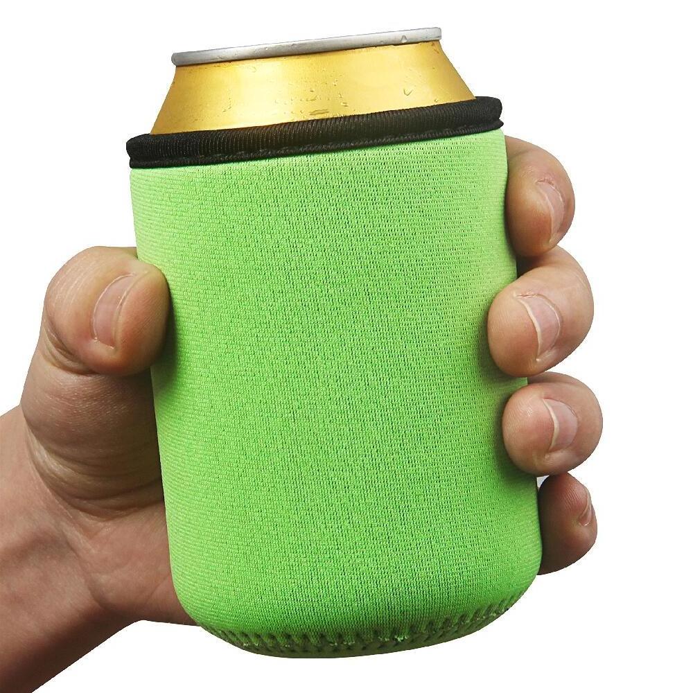 Blank Magnetic Koozy Leather Skinny Sublimation Wine Glass 5mm Neoprene Can White Claw Beer Nbr Foam Bag With Handle For Bottle