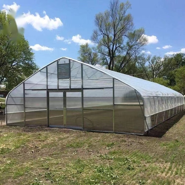 Galvanized Steel Frame Gothic Arch Tunnel Used Greenhouse frames for sale