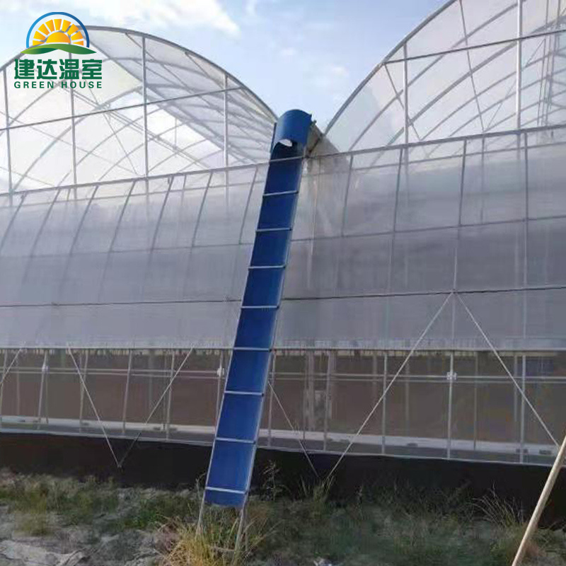 hot sell multi span film green house greenhouse structure commercial used greenhouse frames for sale SUNSGH greenhouse china