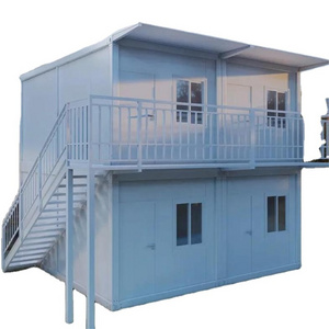 Pre Fabricated House 2 Storey Australia Outdoor Office Containers 20 Foot Living Home