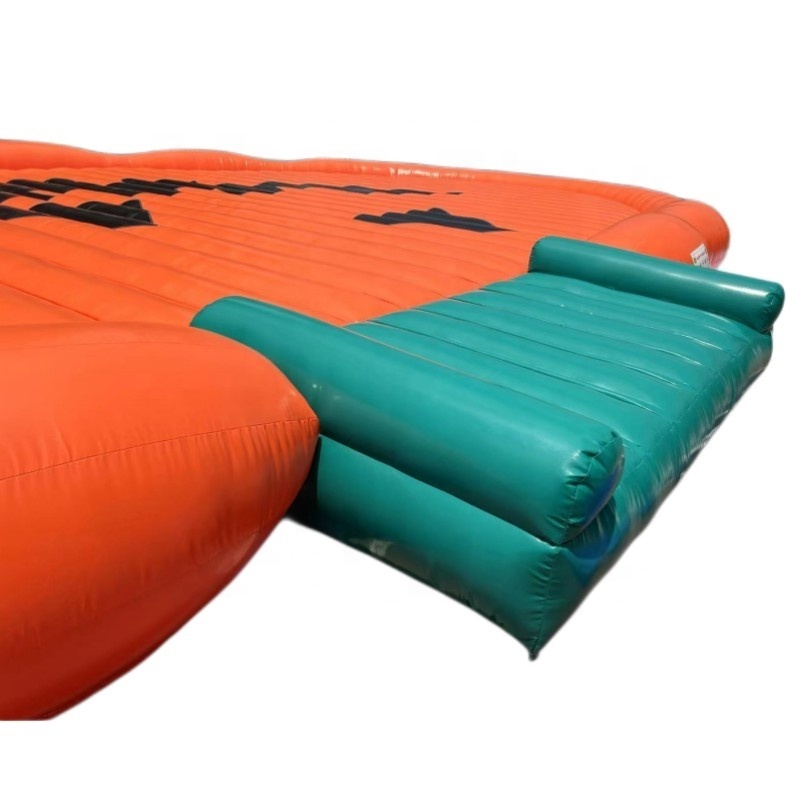 Wholesale Factory Price Halloween jumping bounce pads inflatable pumpkin pad for kids