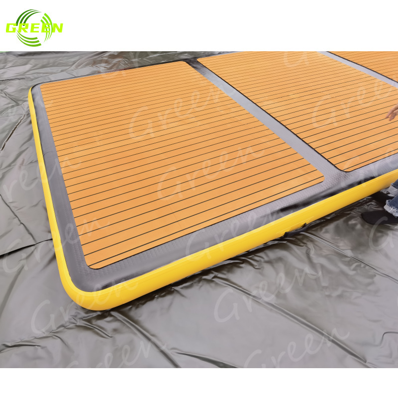 floating dock pontoon with inflatable doc floating solar platform 365 cm inflatable pontoon tubes floating boat docks