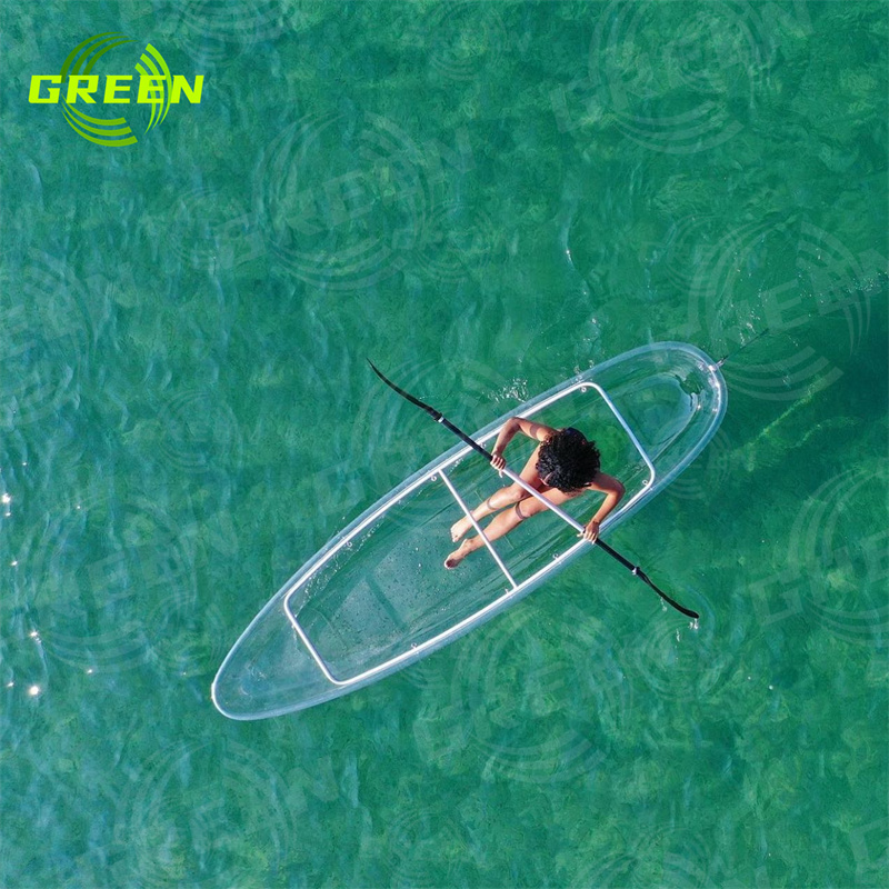 Green Most Popular In 2023  transparent bottom   boat transparent polycarbonate boat clear boat transparent