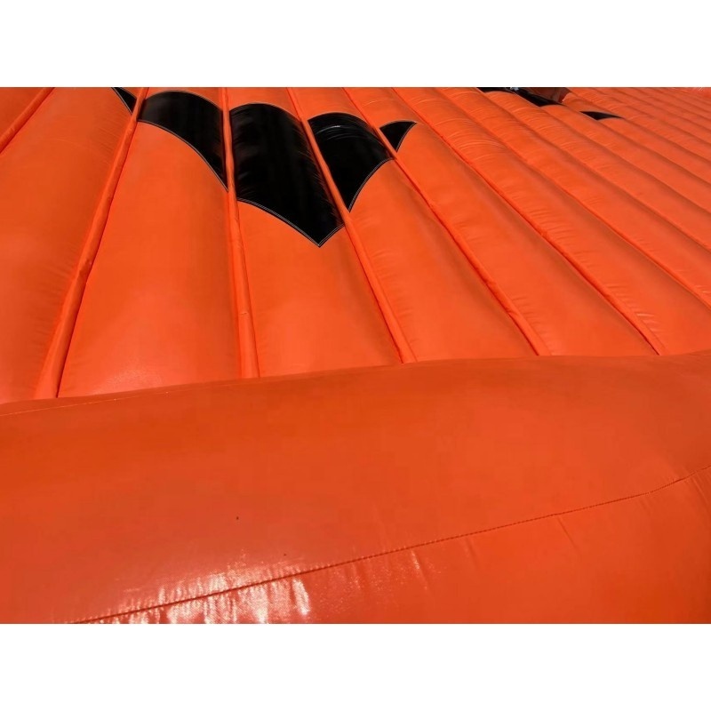 Wholesale Factory Price Halloween jumping bounce pads inflatable pumpkin pad for kids