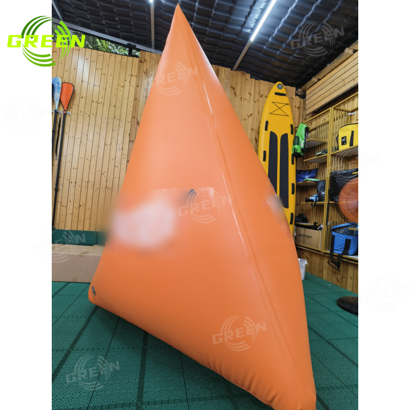 1m inflatable race buoy Inflatable floating buoy water tube Advertising Water Buoy for sale