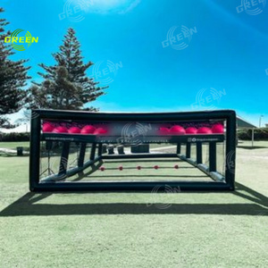 commercial customized adult sport fences Outdoor Inflatable Paintball Arena game Inflatable Sticky Dodgeball Arena For Sale