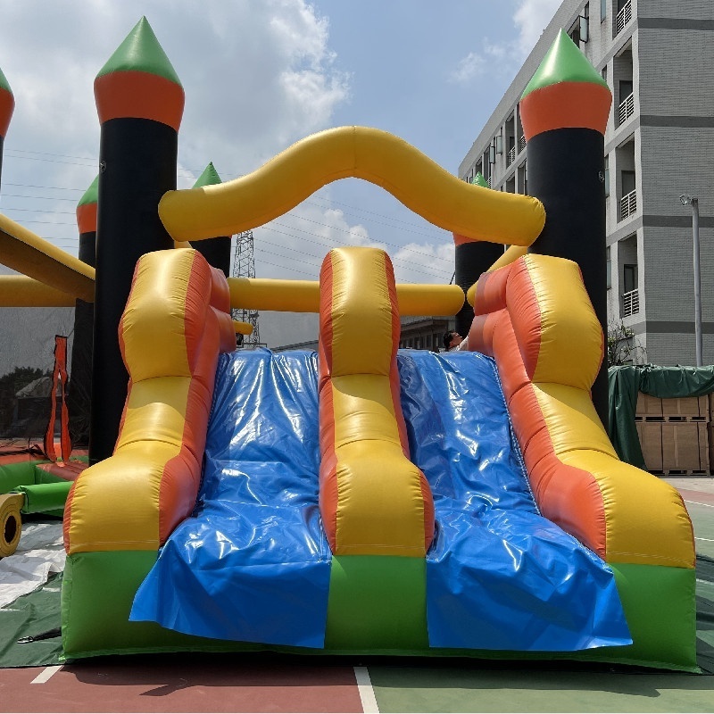 commercial cheap jungle speed game Inflatable Toys & Accessories bouncy castle trampoline inflatable castle bounce house