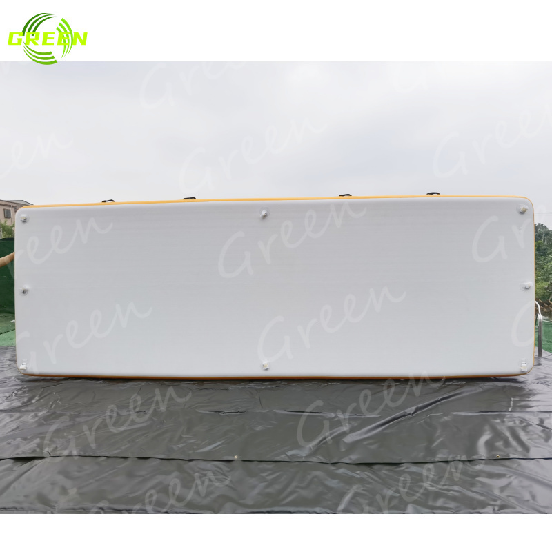 floating dock pontoon with inflatable doc floating solar platform 365 cm inflatable pontoon tubes floating boat docks