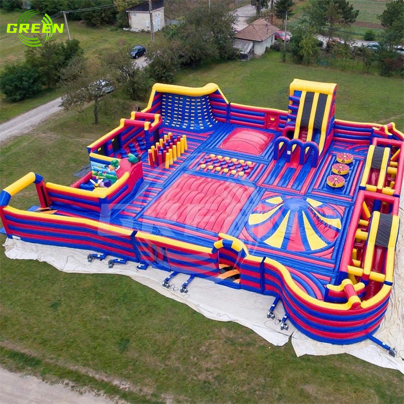 giant inflatable park mobile playground inflatable amusement park