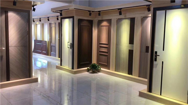 European model door style ash wood veneer flush door interior door