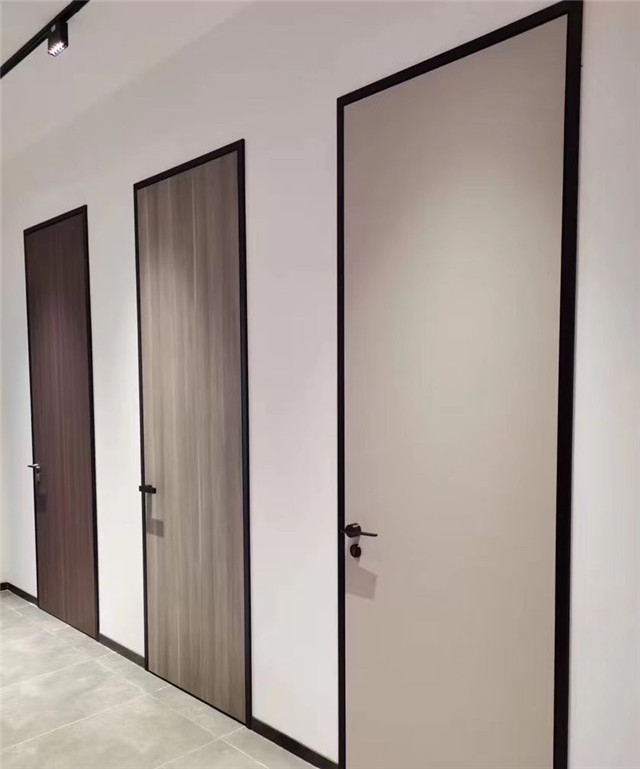 European model door style ash wood veneer flush door interior door