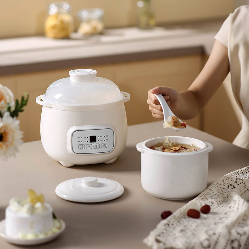 1.5L Chinese traditional mini stew pot electric slow cooker pot kitchen appliances bird nest electric cooker