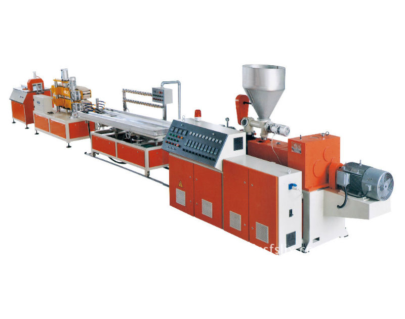 WPC extruder WPC Decking Making Machine Wood Plastic Composite Machine